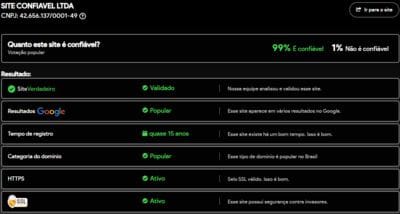 Site verificado e verdadeiro:8llcom